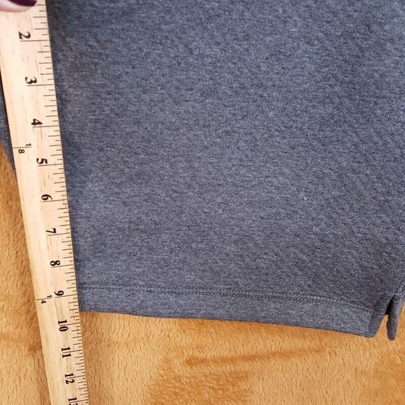 LUNYA Womens Shorts Medium Gray Pull On Sweat Bermuda Pockets DOUBLE FACED $148 - Picture 10 of 11